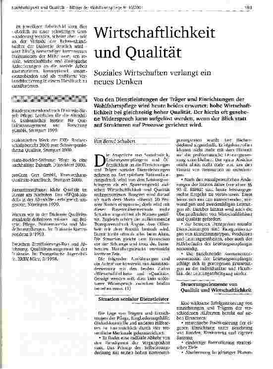 Vorschauseite 5: Nachhaltigkeit durch Qualität