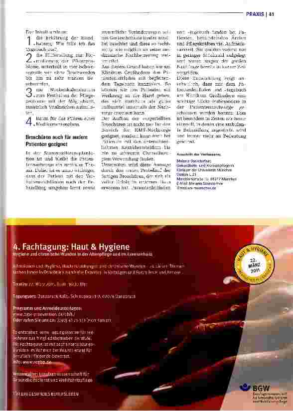 Vorschauseite 4: Patientenleitfaden und -tagebuchDie Zeit nach der KMT
