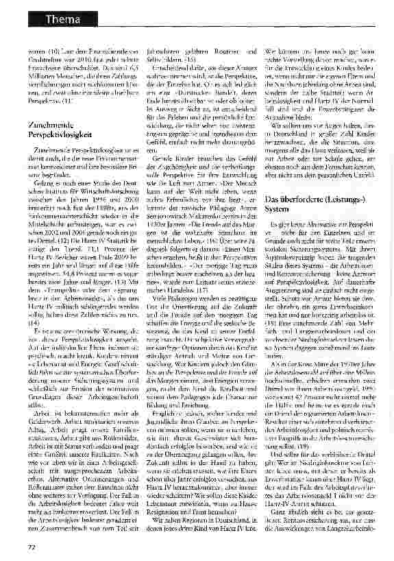 Vorschauseite 2: Armes DeutschlandWarum wir Perspektiven brauchen