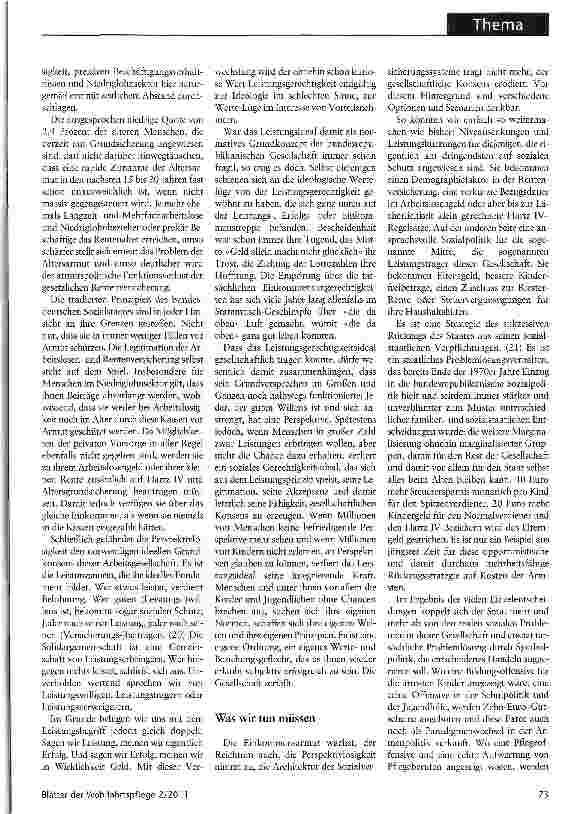 Vorschauseite 3: Armes DeutschlandWarum wir Perspektiven brauchen