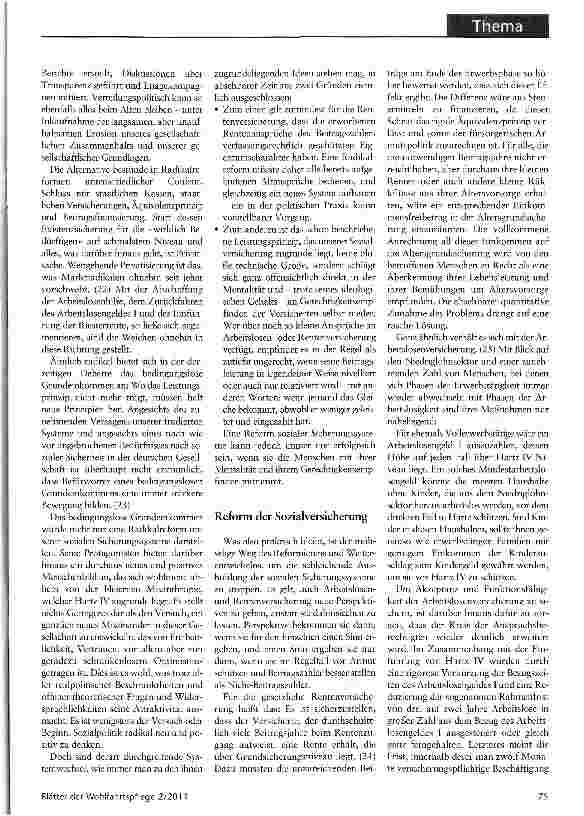Vorschauseite 5: Armes DeutschlandWarum wir Perspektiven brauchen
