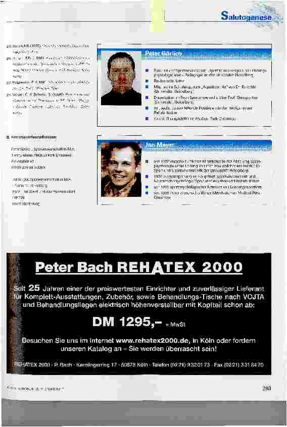 Vorschauseite 6: Moderne gesundheitswissenschaftliche Erkenntnisse als Grundlage für die therapeutische Praxis - Handlungsempfehlungen für salutogene Therapie