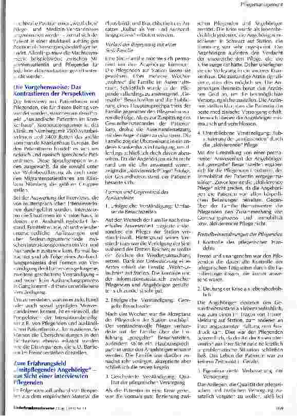 Vorschauseite 2: Interkulturelle Kommunikation im Krankenhaus