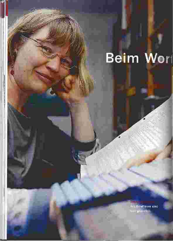 Vorschauseite 1: Beim Wort genommen Porträt