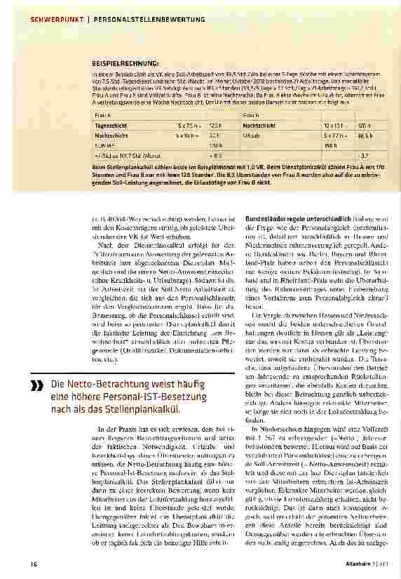 Vorschauseite 3: Personalabgleich -aber richtig