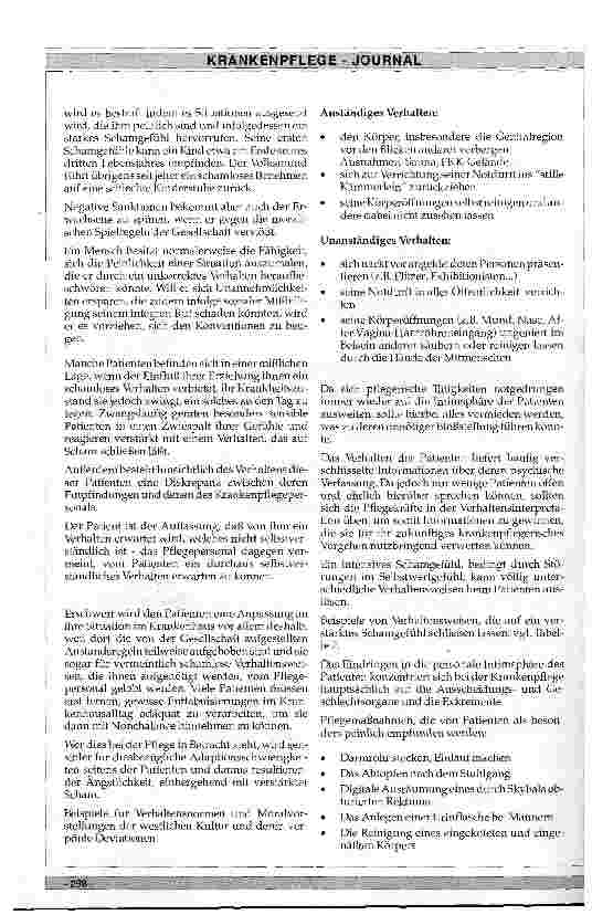 Vorschauseite 3: Umgang mit dem Schamgefühl der Patienten