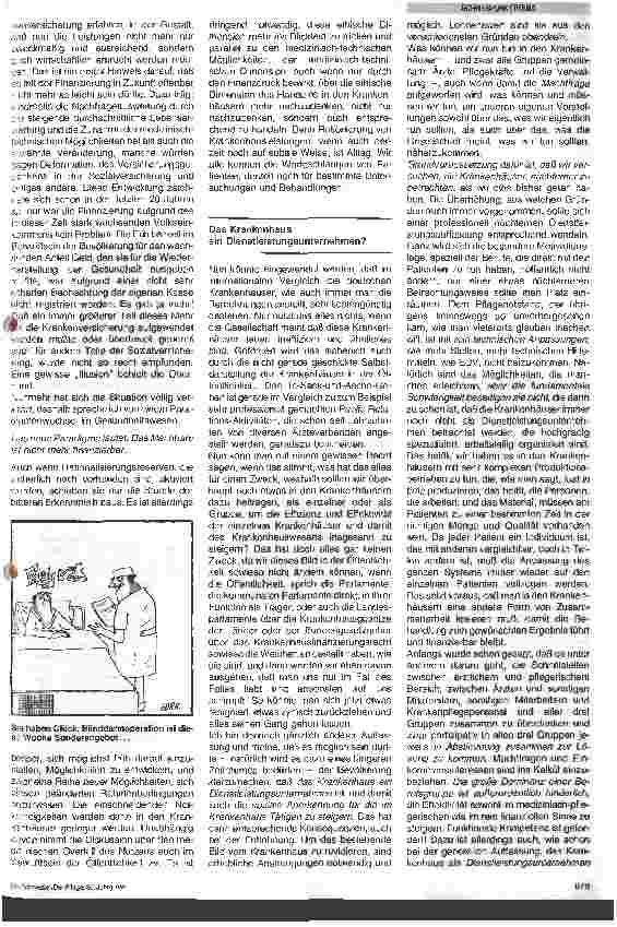 Vorschauseite 3: Das Krankenhaus in den 90er Jahren: Der lange Abschied vom alten Verständnis