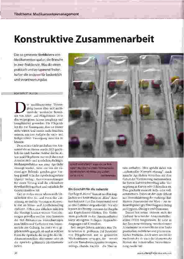 Vorschauseite 1: Konstruktive Zusammenarbeit