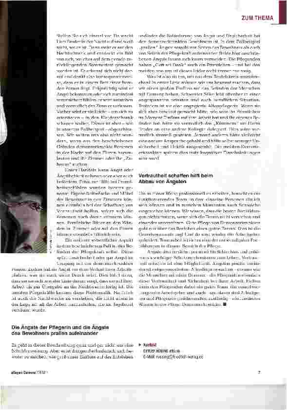 Vorschauseite 4: Angstfreie Pflege