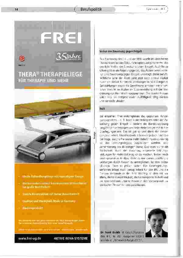 Vorschauseite 3: Neue Versorgung 2012