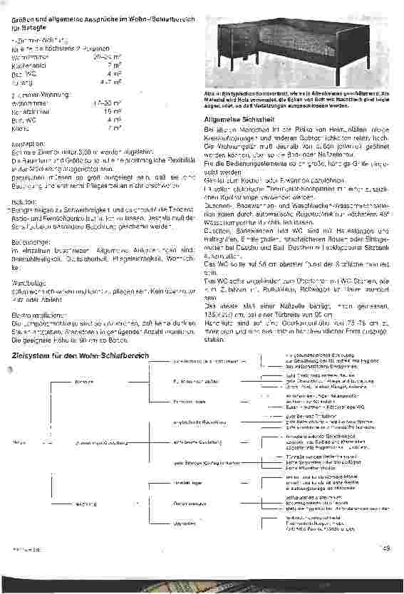 Vorschauseite 5: Anforderungen an Raumaustattung und Einrichtungsgegestände für Betagte