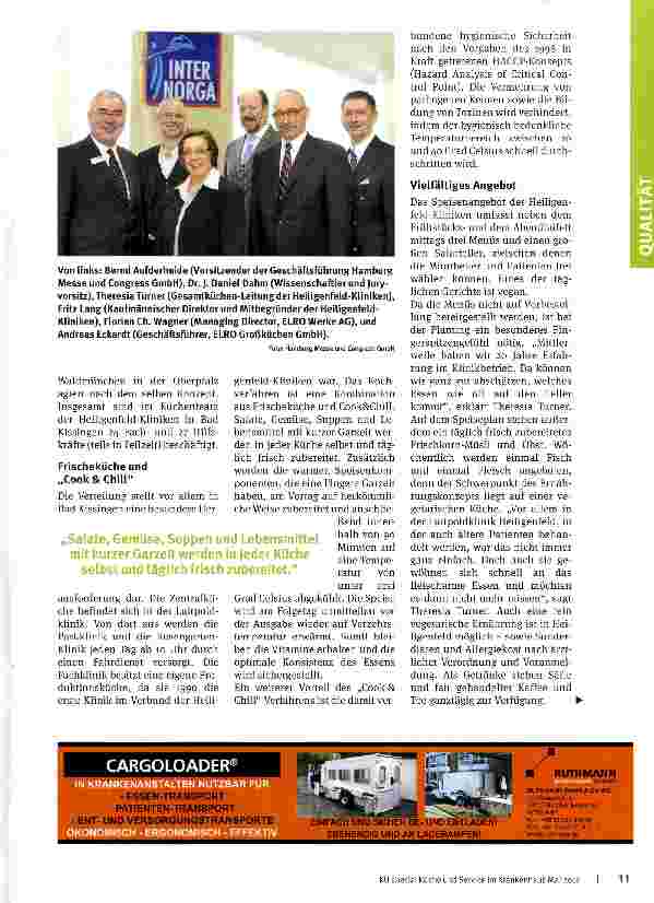 Vorschauseite 2: „Der Preis steht bei uns erst an zweiter Stelle