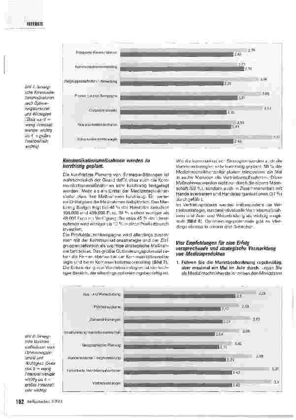 Vorschauseite 4: Die Optimierungspotenziale in der strategischen Vermarktung von innovativen Medizinprodukten