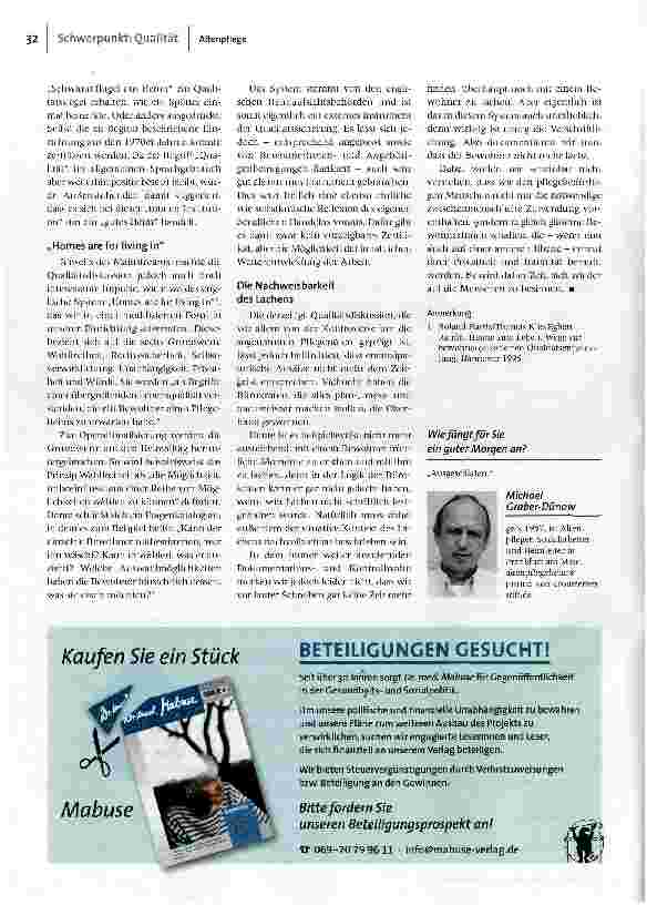 Vorschauseite 3: Qualität ist, wenn man trotzdem lacht