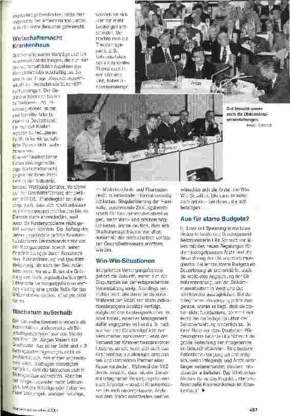 Vorschauseite 2: Wirtschaftsfaktor Krankenhaus
