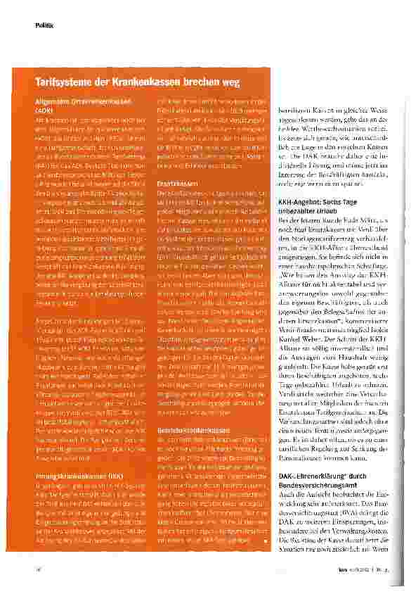 Vorschauseite 3: Kassenangestellte auf Arbeitszeit-Diät