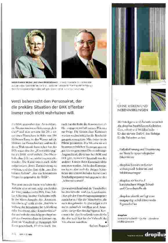 Vorschauseite 4: Kassenangestellte auf Arbeitszeit-Diät