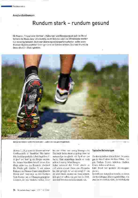 Vorschauseite 1: Rundum stark - rundum gesund