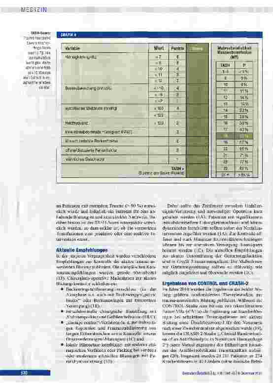 Vorschauseite 4: Akute trauma-assoziierte Gerinnungsstörung beim Schwerverletzten