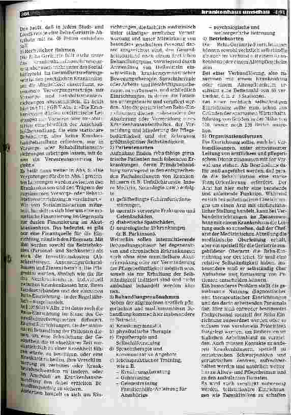 Vorschauseite 3: Der alte Mensch: Krankenhaus und Alterspflegeheim - Aspekte der Verwaltung