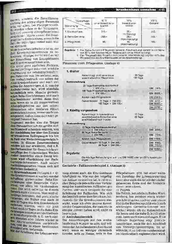 Vorschauseite 6: Der alte Mensch: Krankenhaus und Alterspflegeheim - Aspekte der Verwaltung