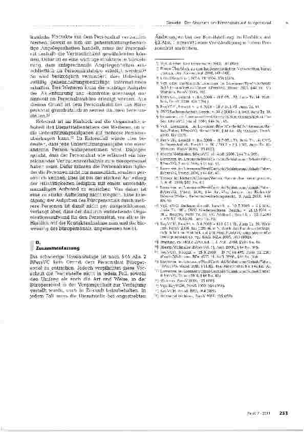 Vorschauseite 4: Der Anspruch des Personalrats auf Büropersonal