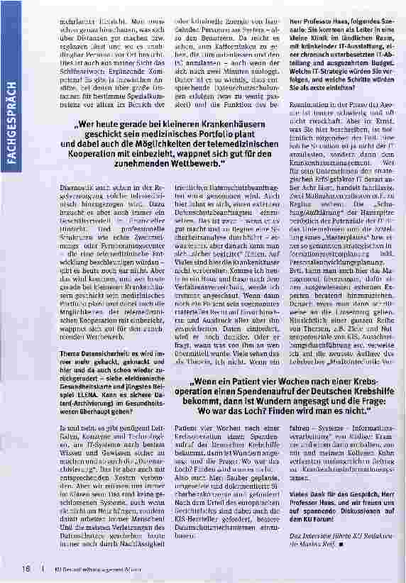 Vorschauseite 2: Den Anschluss nicht verpassen