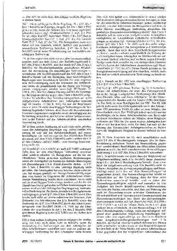 Vorschauseite 2: Anspruch auf Entgeltumwandlung -Abdingbarkeit