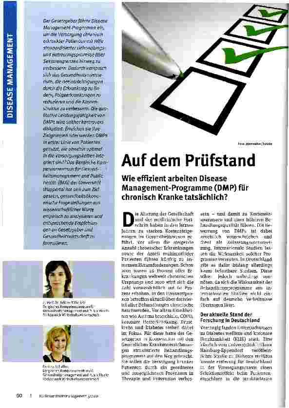 Vorschauseite 1: Auf dem Prüfstand