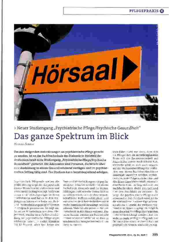 Vorschauseite 1: Das ganze Spektrum im Blick