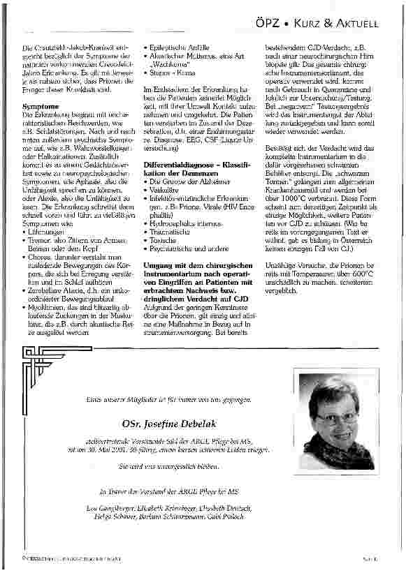 Vorschauseite 2: BSE - Bovine spongiforme Encephalopathie & Creutzfeldt-Jakob Disease