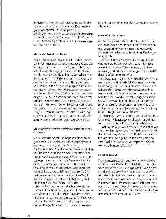 Vorschauseite 2: Home Care bei parentaler Ernährung