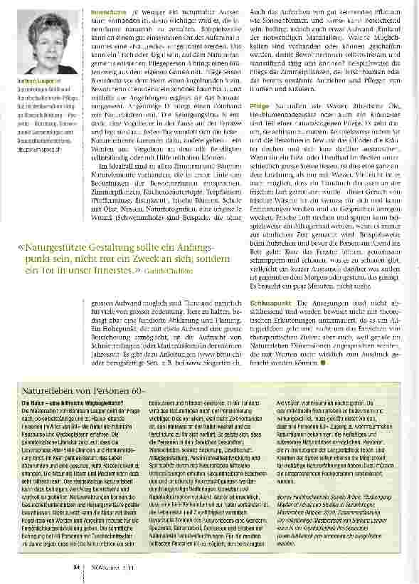 Vorschauseite 3: Naturerleben fördern