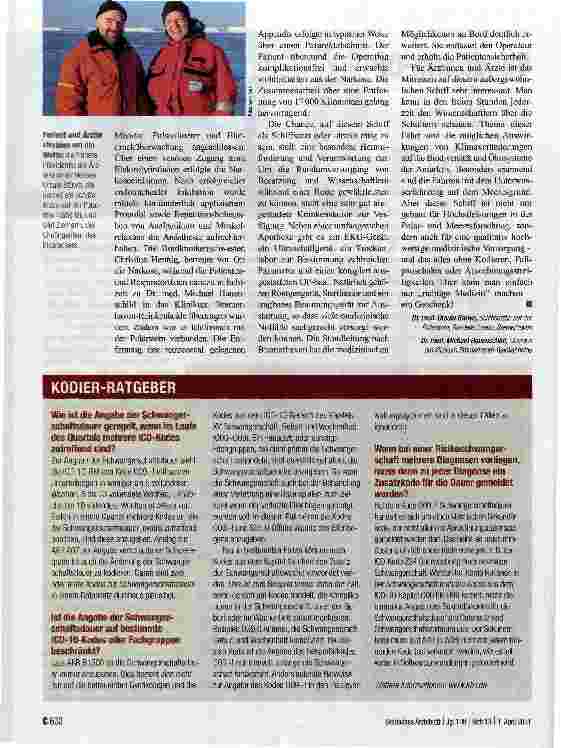 Vorschauseite 2: Blinddarm-OP im ewigen Eis