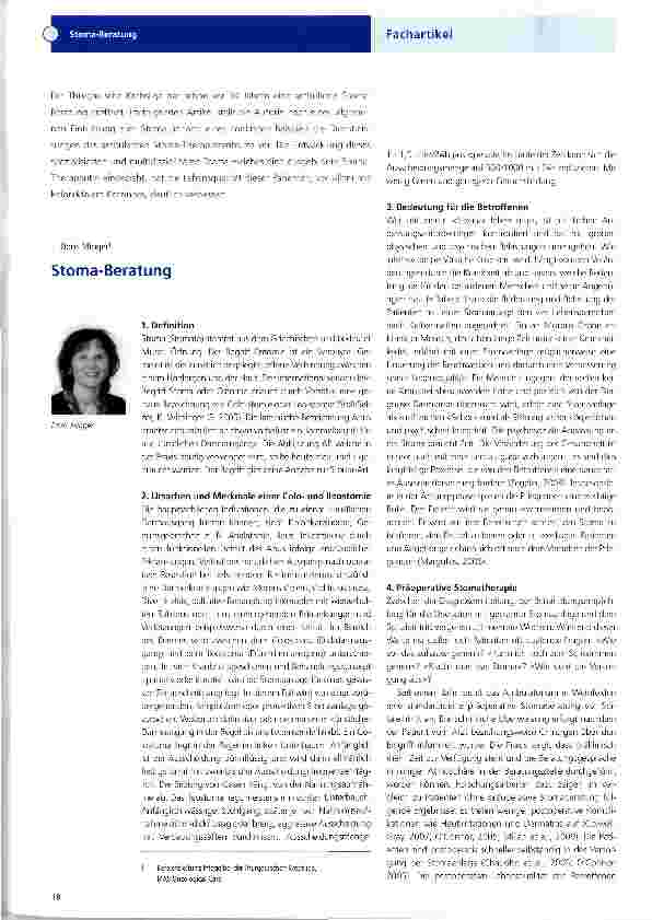 Vorschauseite 2: Stoma-Beratung