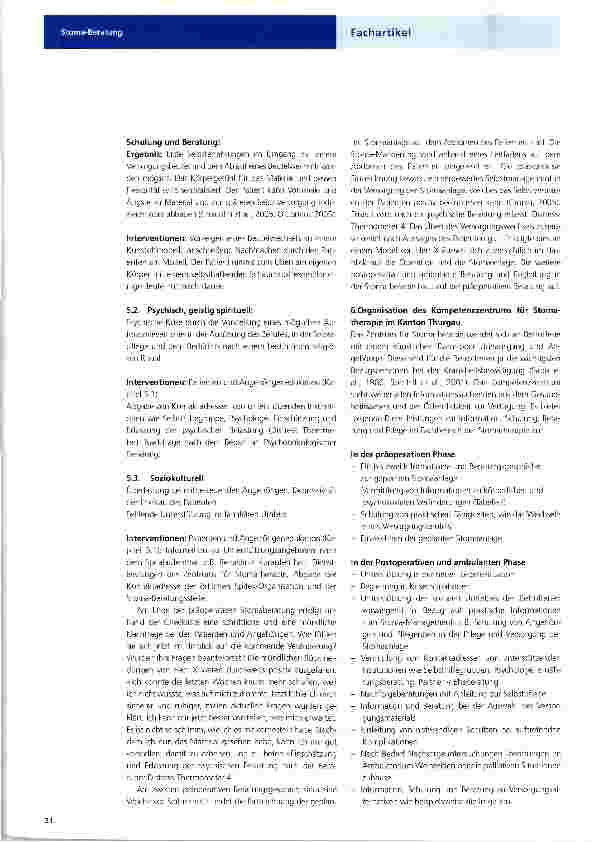 Vorschauseite 4: Stoma-Beratung