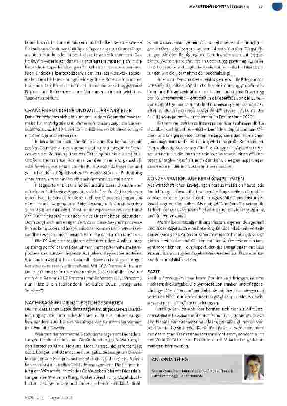 Vorschauseite 2: Starke Expertise gefragt