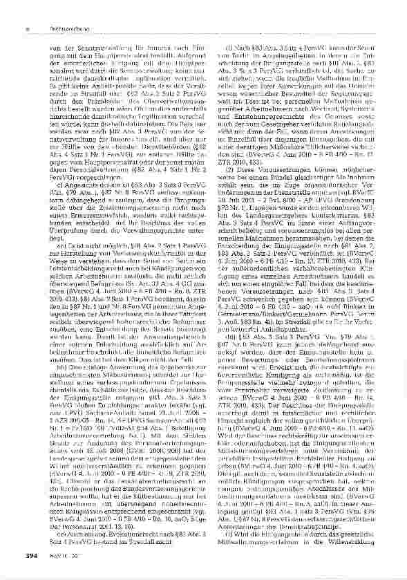 Vorschauseite 3: Beteiligung bei außerordentlicher Kündigung - verfassungskonforme Auslegung