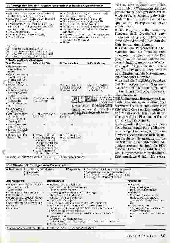 Vorschauseite 3: Elektronische Datenverarbeitung und Krankenpflege