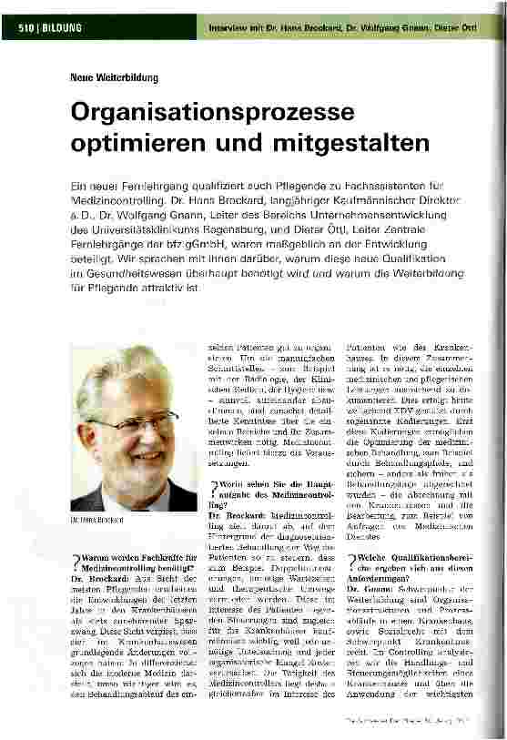 Vorschauseite 1: Organisationsprozesse optimieren und mitgestalten