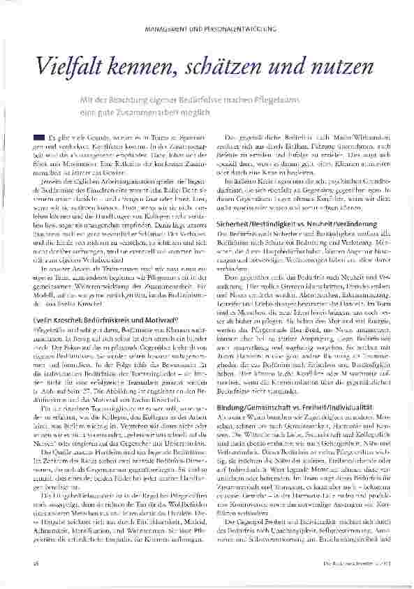 Vorschauseite 1: Vielfalt kennen, schätzen und nutzen