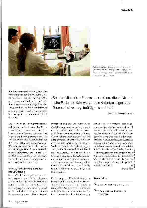 Vorschauseite 4: Gravierende Sicherheitsmängel