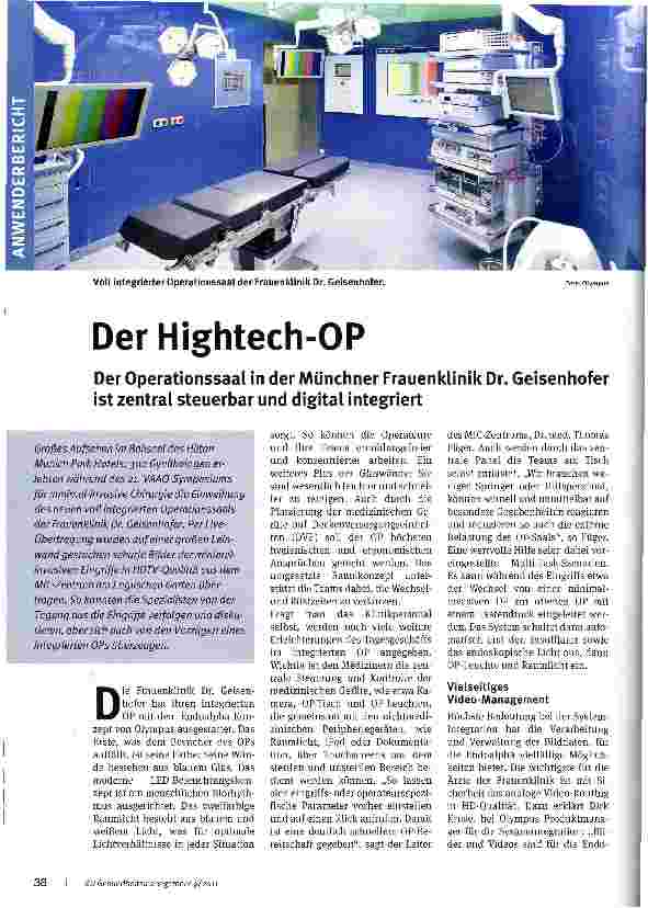 Vorschauseite 1: Der Hightech-OP