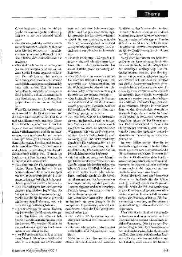 Vorschauseite 6: Integration durch nachbarschaftliche Hilfe und soziale Vernetzung
