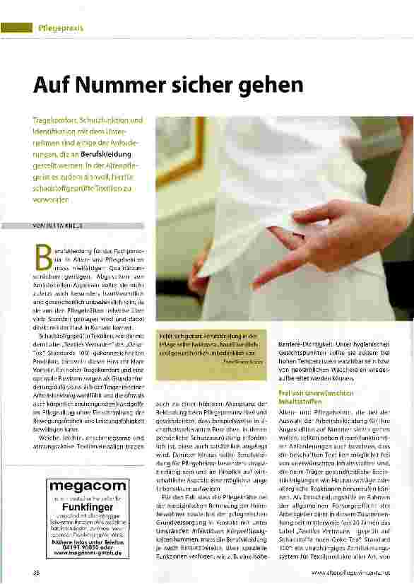 Vorschauseite 1: Auf Nummer sicher gehen