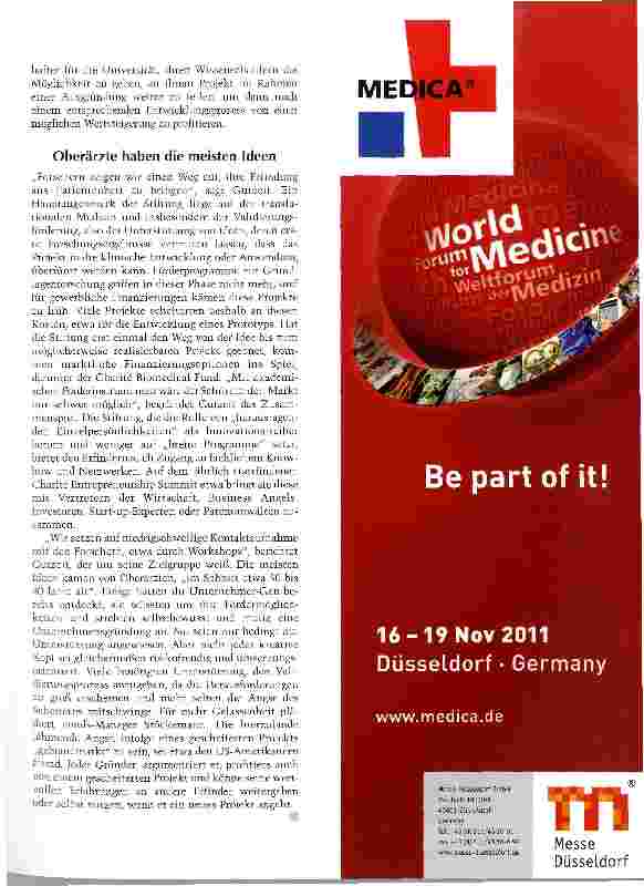 Vorschauseite 2: Ideenschmiede Uniklinik
