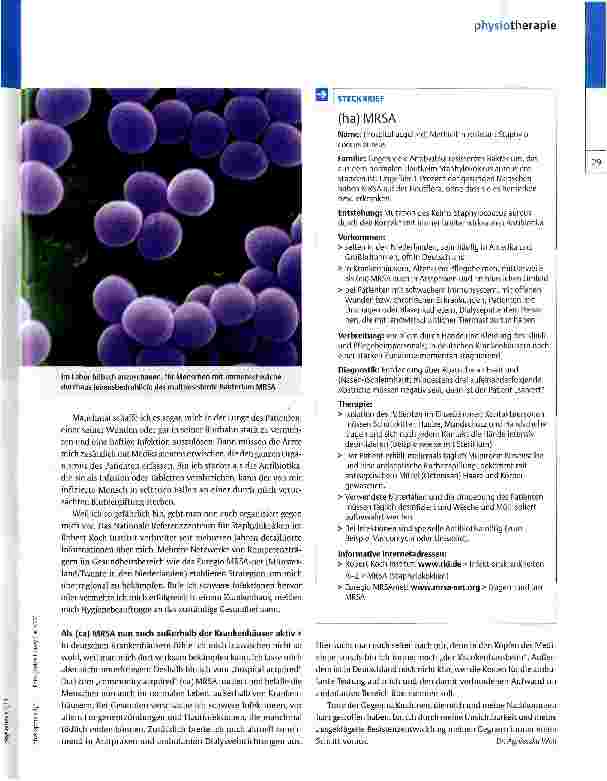 Vorschauseite 2: Gestatten: MRSA