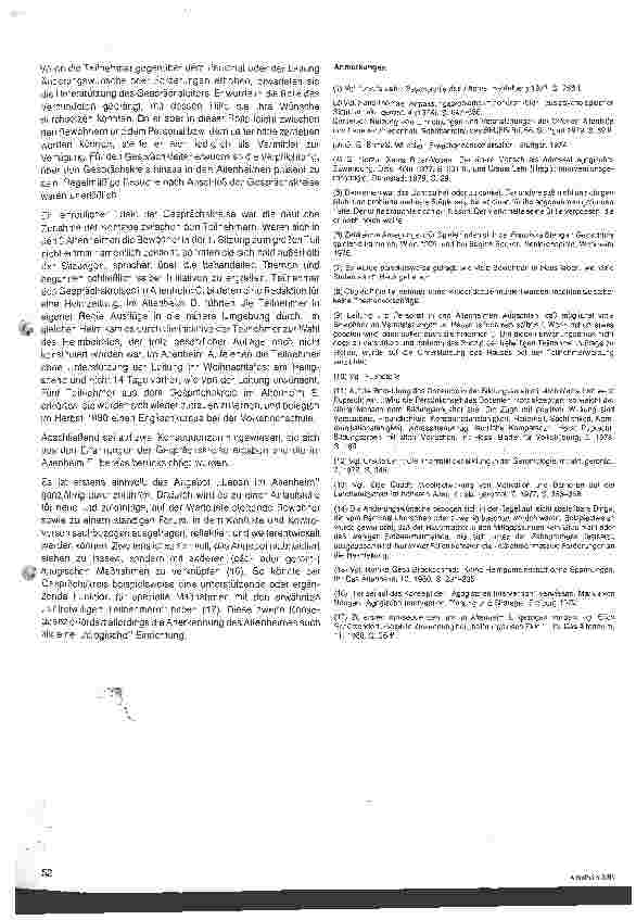 Vorschauseite 4: Informationsgespräche erleichtern das Einleben