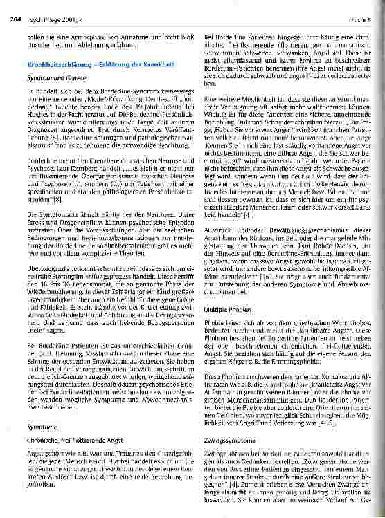 Vorschauseite 2: Pflegerische Kommunikation mit Borderline-Patienten in der Akutpsychiatrie Überlegungen zum Verständnis, zum Umgang und zur Gesprächsführung