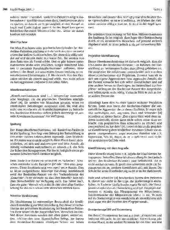 Vorschauseite 4: Pflegerische Kommunikation mit Borderline-Patienten in der Akutpsychiatrie Überlegungen zum Verständnis, zum Umgang und zur Gesprächsführung